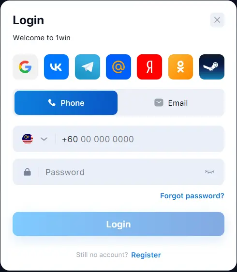 1win login page 1win login page